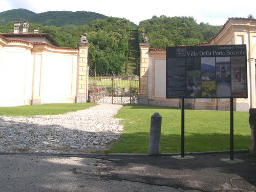 ingresso Villa Della Porta Bozzolo